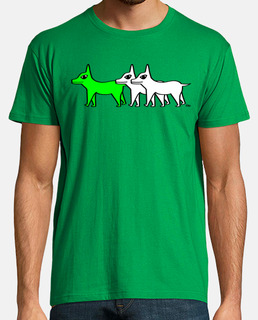 troupeau - chien vert