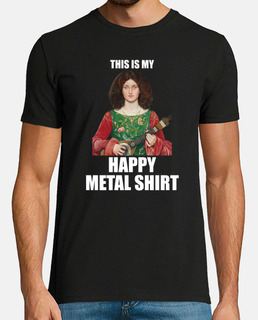 tshirt drôle en métal tshirt parodie renaissance