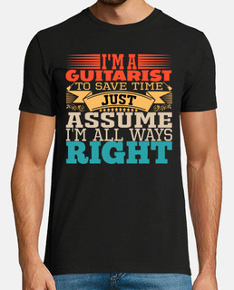 tshirt guitariste sarcastique