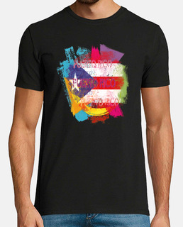 TShirt Porto Rico Drapeau Porto Rico