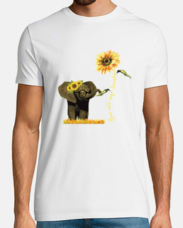 tu es mon soleil gentillesse d'éléphant mignon
