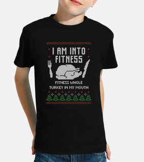 Turkey Fitness Ugly Christmas Sweater