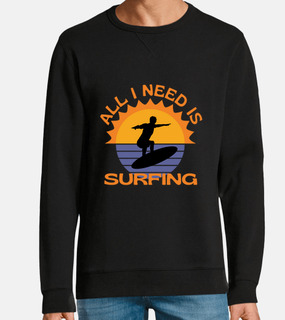 tutto ciò di cui ho bisogno è fare surf