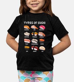 types of sushi japanese oriental food
