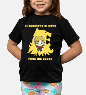 tyrion lannister. t-shirt bambino
