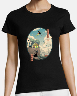 ukiyo e delivery shirt femme