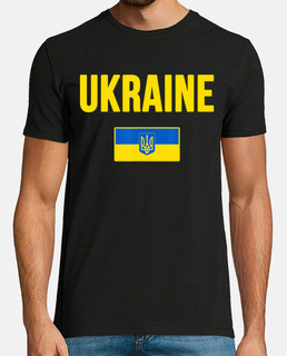 Ukraine Ucrania y Bandera