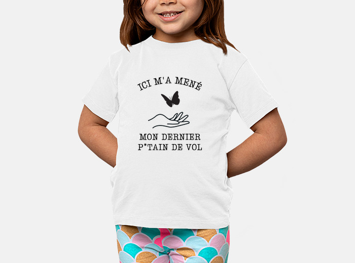 T shirt bambino ultimo volo tostadora
