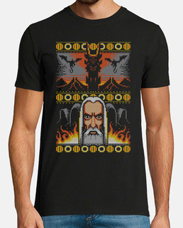 una navidad para gobernarlos a todos / su&eacute;ter feo / lotr / mens