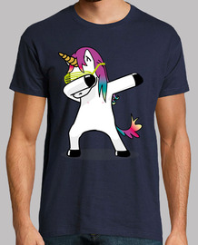 camisetas de unicornio para hombre