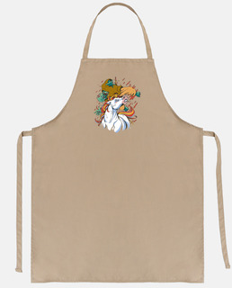 unicornio noqueando a un zombi, cocinero de ciencia ficción,