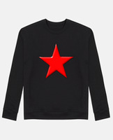 Red star sweatshirt Clearance