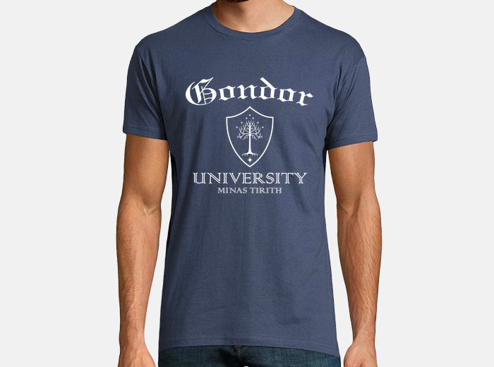 Tee shirt universit gondor le seigneur tostadora