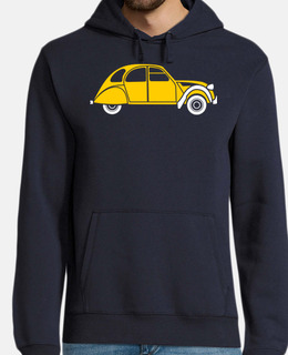 Uomo, felpa con cappuccio, blu marino
