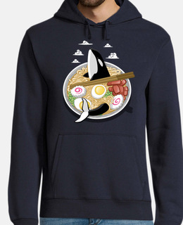 Uomo, felpa con cappuccio, blu marino