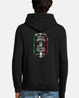 Uomo, felpa con cappuccio, nera