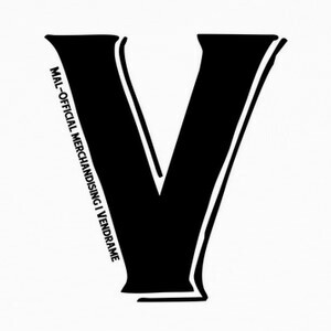 T-shirt V Grande fondo chiaro
