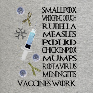 Camisetas Vaccines Work Prof Clara