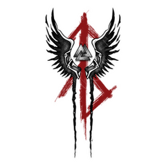 Valkyrie Symbol Valknut Odin Wings Vikings Asgard Valhalla by dojaja in  2023  Viking symbols Norse tattoo Valkyrie tattoo