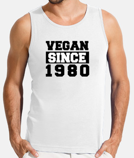 vegano desde 1980genial idea de regalo