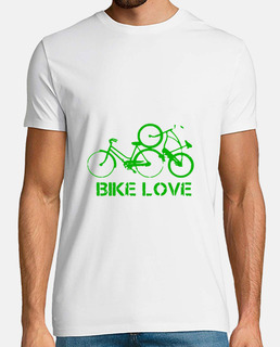 vélo amour verd