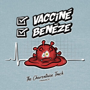 Tee-shirts Vacciné et Benèze version Homme