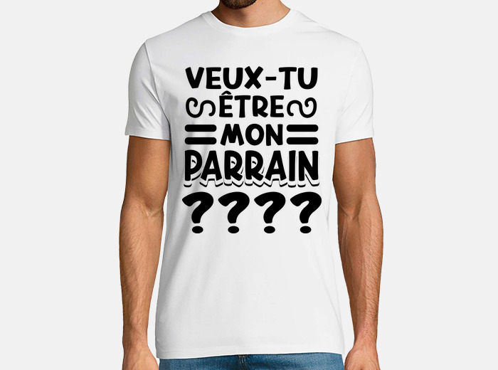 Veux tu etre mon parrain?' T-shirt Enfant