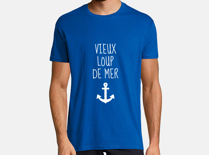 Tee shirt vieux loup de mer bateau tostadora