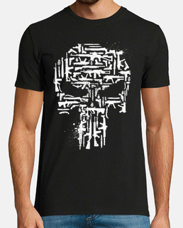 Marvel Punisher Rifle Camiseta para Hombre 