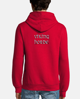 VIKING HORDE ODIN, Sudadera roja
