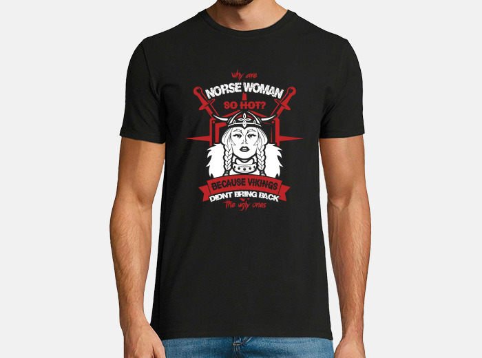 Viking Shieldmaiden T-Shirt, Norse Women's Tee