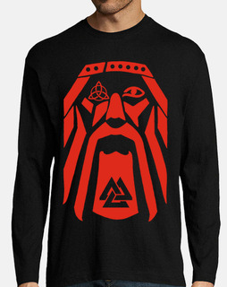 viking warrior - red