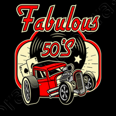Retro Vintage 1950s American Car T-Shirt