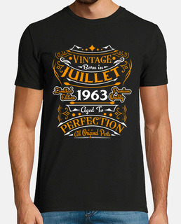 Vintage 1963 Juillet Cadeau Anniversair