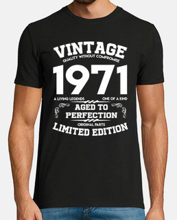 vintage 1971 años a la perfección original