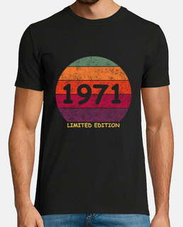 vintage 1971 limited edition - t-shirt