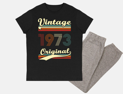 vintage 1973 50 years anniversary