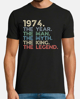 vintage 1974 el año hombre mito rey