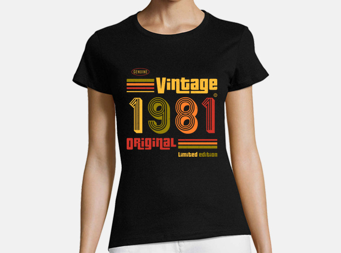 T shirt 2025 vintage 1981