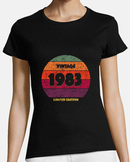 vintage 1983 limited edition - short sleeve t-shirt