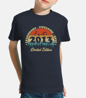 Vintage 2013 Cadeau Anniversaire 10 ans