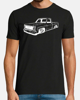 vintage 7387 mini c10 camion claqué t-shirt graphique cadeau rétro cool passionné d'automobile h