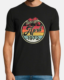 vintage 80s abril 1972 50.a idea de regalo de cumpleaños