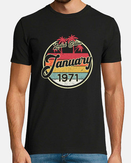 vintage 80s enero 1971 50.a idea de regalo de cumpleaños