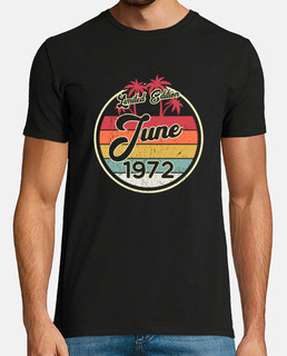 vintage 80s junio 1972 50.a idea de regalo de cumpleaños