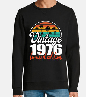 Vintage Birthday Retro 1976 Limited