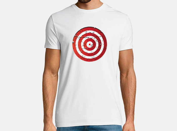 Bullseye Target Tank Tops Print Cotton Bullseye Bulls Eye Target