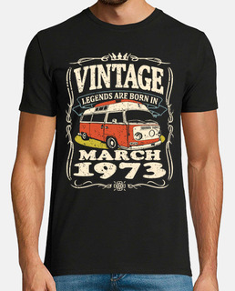 vintage march 1973 van