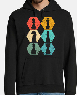 Vintage Retro Chess Pieces