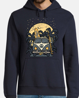 vintage van night surf vintage
